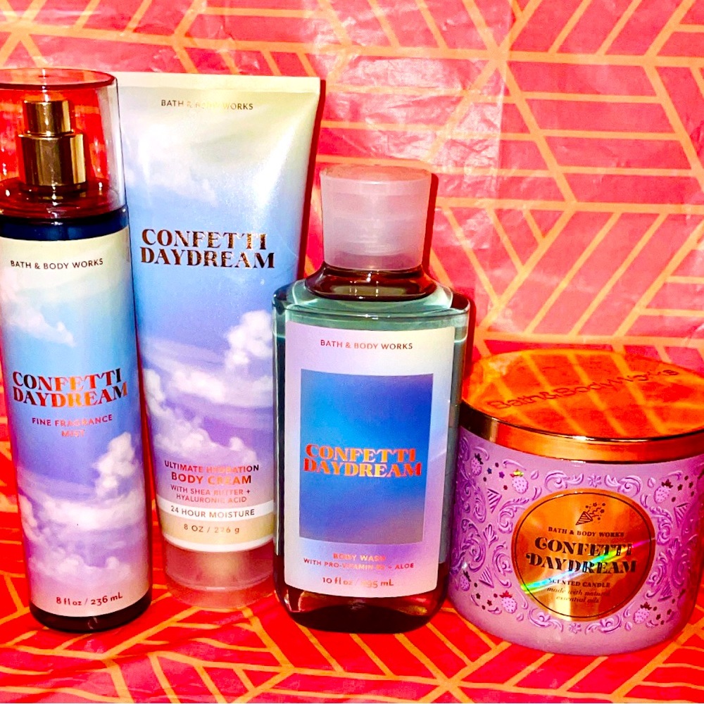 Bath and Body Works Confetti Daydream Set